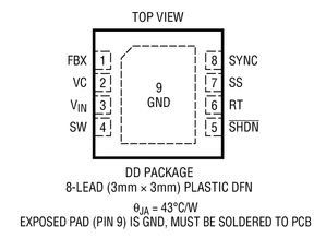 LT8570 一款集成65V开关、软起动和同步功能的升压/SEPIC/负输出DC-DC变换器芯片详解